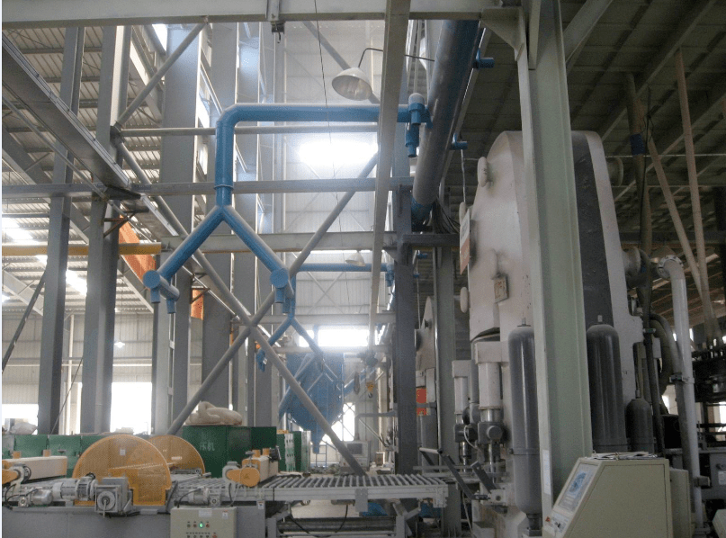 陶瓷厂压机收尘处理系统1